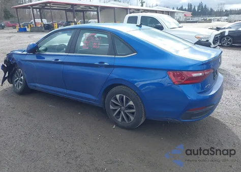 2022 Volkswagen Jetta 1.5T S from USA, damaged, VIN 3VWNM7BU1NM019709